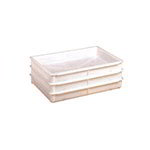 American Metalcraft DBP1826 White Teflon Co-Polymer Dough Box, 18 in x 26 in x 3-1/2 in