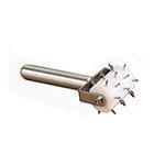 American Metalcraft DD5275 Dough Docker, Half Size, 2-3/4 in W, Plastic Wheel, Stainless Pins
