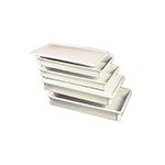 American Metalcraft DRB18230 Full Size Dough Retarding Box, 3-in Deep, White ABS Plastic