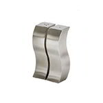 American Metalcraft DXP4 Salt & Pepper Shaker, Wavy, Stainless Steel