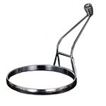 American Metalcraft ER444 Egg Ring, 4 in Diameter, 3/8 in Wall, W/ Handle