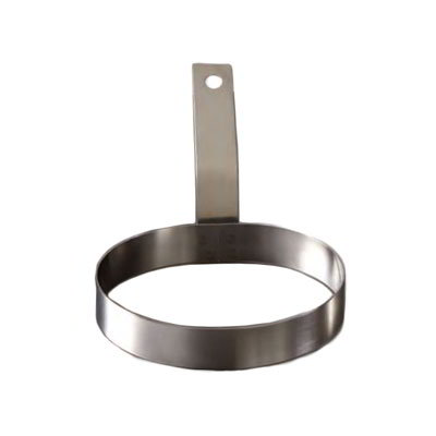 American Metalcraft ER587 6 in Stainless Steel Egg Ring, w/ Handle