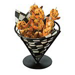 American Metalcraft FBB7 Ironworks French Fry Basket, Conical, 7 in x 6 in H, Black
