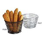 American Metalcraft FRUC7 Birdnest Round Basket, 7 in dia. x 5 in H, Wire w/ Chrome Finish