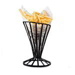 American Metalcraft FWB4 Slanted Coil French Fry Basket, 4-1/2 in x 7-1/2 in, Flat, Black