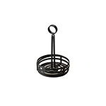 American Metalcraft FWC69 Black Coil Condiment Basket, 6 in x 8-1/2 in, Flat