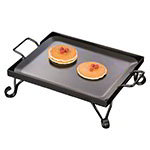 American Metalcraft G61 Rectangular Replacement Iron Griddle, 16 in x 16 in x 5 in