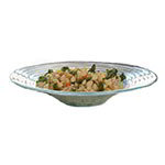 American Metalcraft GBG19 Glacier Bowl, 19 in Dia. x 3-1/2 in Deep, Green Glass