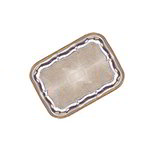 American Metalcraft GBTRT1612 Embossed Chrome Serving Tray, 16-1/4 x 12-3/8-in Rectangle