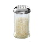 American Metalcraft GLA319 Cheese Shaker, 12 oz., Large Holes, Glass With Stainless Steel Top