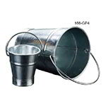 American Metalcraft GP4 Tabletop Serving Pail, 4-3/8 in Diameter x 4-7/8 in H, Galvanized