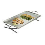 American Metalcraft GSST2514 25 in L Griddle Stand, X-Leg, Rectangular, Stainless