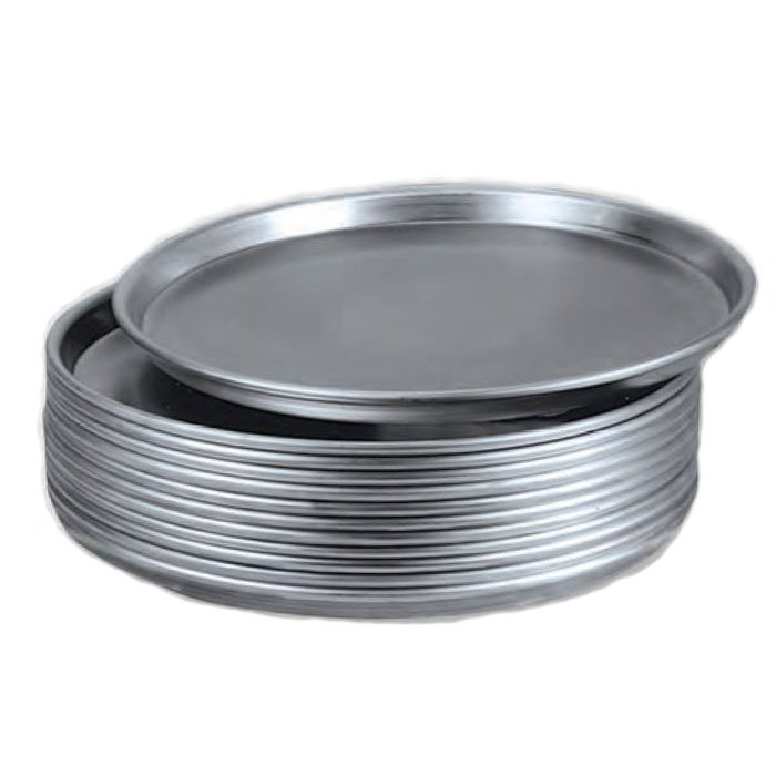 American Metalcraft HA2010 10 in Aluminum Pizza Pan, 1/2 in Deep