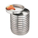 American Metalcraft HA5006 6 in Aluminum Pizza Pan, Self Stacking, 2 in Deep
