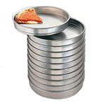 American Metalcraft HA5012 12 in Aluminum Pizza Pan, Self Stacking, 2 in Deep