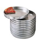 American Metalcraft HA5112 12 in Aluminum Pizza Pan, Self Stacking, 1-1/2 in Deep