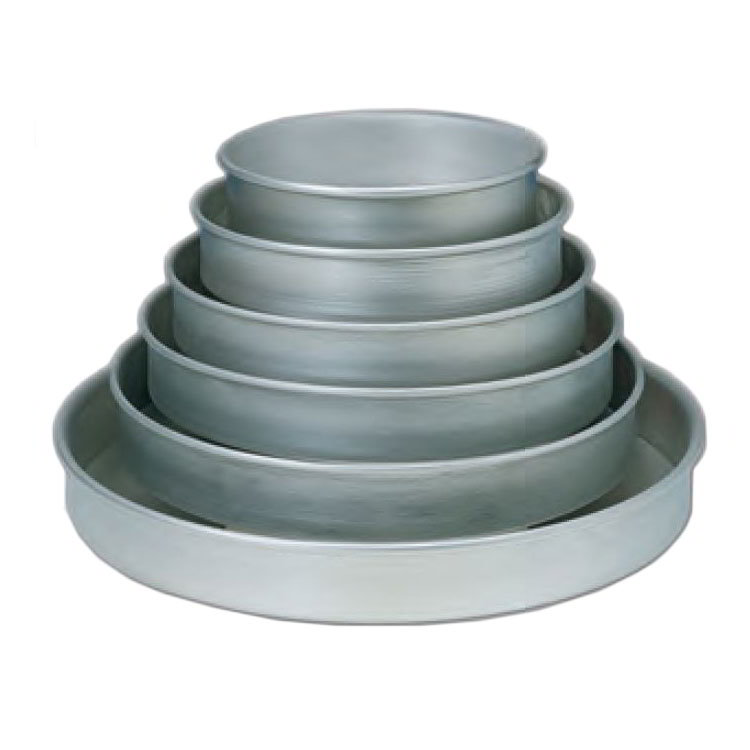 American Metalcraft HA80121.5 12 in Aluminum Pizza Pan, Straight Sided, 1-1/2 in Deep, 14 Gauge