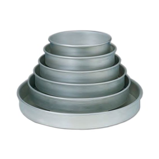 American Metalcraft HA80162 16 in Aluminum Pizza Pan, Straight Sided, 2 in Deep
