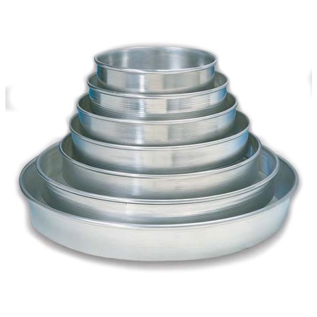 American Metalcraft HA90071.5 7 in Aluminum Pizza Pan, 1-1/2 in Deep