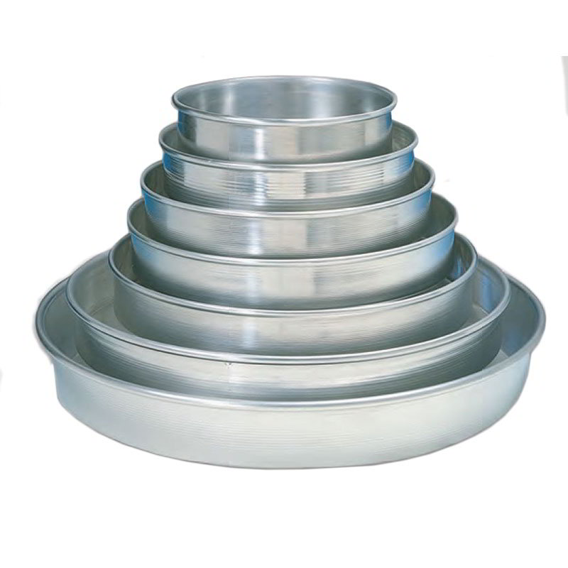 American Metalcraft HA90082 8 in Aluminum Pizza Pan, 2 in Deep