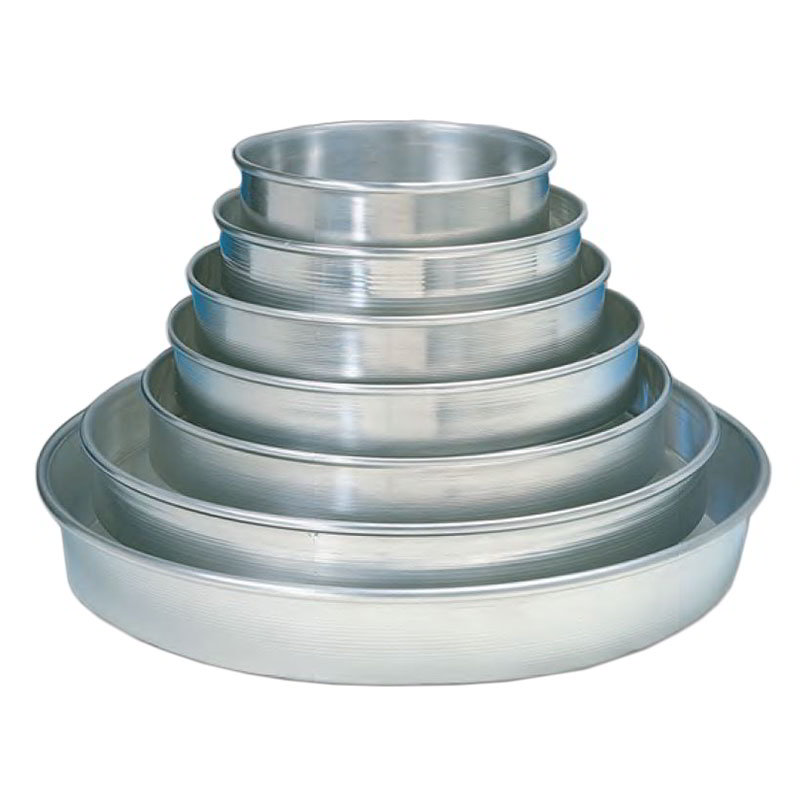 American Metalcraft HA90142 14 in Aluminum Pizza Pan, 2 in Deep