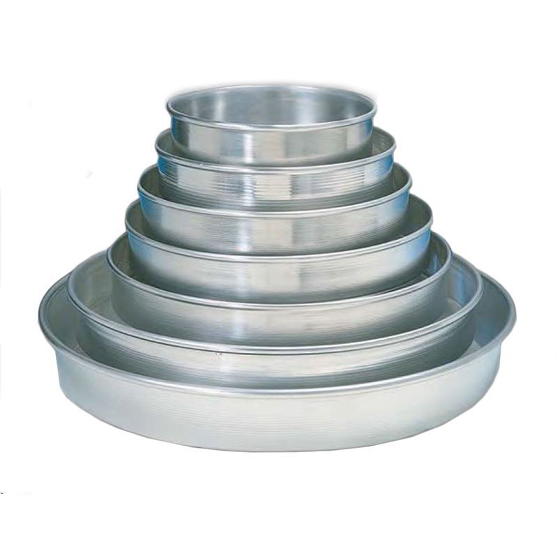 American Metalcraft HA90162 16 in Aluminum Pizza Pan, 2 in Deep