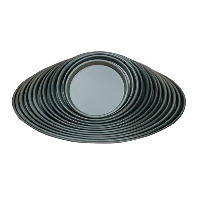 American Metalcraft HC2010 Solid Aluminum Tapered Pizza Pan, 10 in Diameter, 1/2 in Deep
