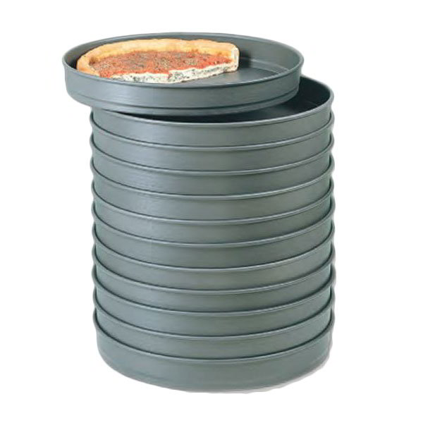 American Metalcraft HC5014 2-in Deep Stacking Pizza Pan, 14-in Hard Coated Aluminum