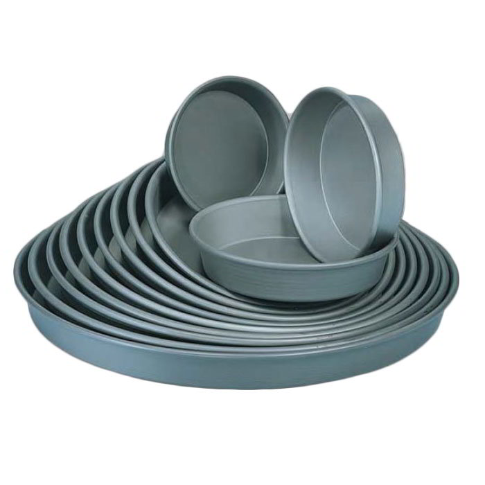 American Metalcraft HC90182 Solid Aluminum Tapered Pizza Pan, 2 in Deep, 18 in Diameter