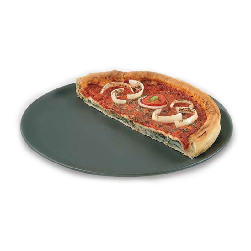 American Metalcraft HCCTP12 Solid Aluminum Coupe Style Pizza Pan w/ Hardcoat, 12 in Diameter