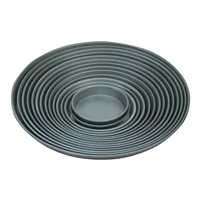 American Metalcraft HCDEP10 10-in Pizza Pan w/ Tapered Side, Hard Coated Aluminum