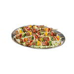 American Metalcraft HMOV1418 Bowl, Oval, Stainless, Hammered Finish, Approx. 18 x 2-1/2 H