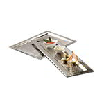 American Metalcraft HMRT1611 Tray/Platter, 16-3/8 x 11-1/4 in, Rectangular, Stainless Steel, Hammered Finish