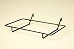 American Metalcraft HR1 Hanging Rack, Extra Large, 21-3/8 in x 13-3/8 in, Black Wrought Iron