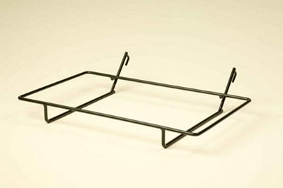 American Metalcraft HR1 Hanging Rack, Extra Large, 21-3/8 in x 13-3/8 in, Black Wrought Iron