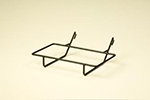 American Metalcraft HR5 Hanging Rack, Small,13-7/8 in x 7 in x 2 in Deep, Black Wrought Iron