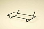 American Metalcraft HR9 Hanging Rack, Medium, 16-1/2 in W x 7 in D x 1-3/4 in H, Black Wrought Iron