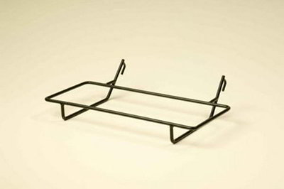 American Metalcraft HR9 Hanging Rack, Medium, 16-1/2 in W x 7 in D x 1-3/4 in H, Black Wrought Iron