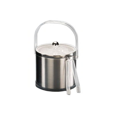 American Metalcraft IBS32 Ice Bucket, 3 qt, Bale Handle w/ Lucite Lid