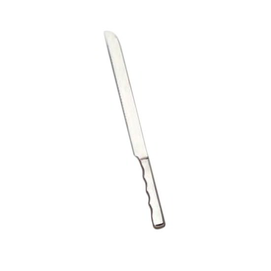 American Metalcraft KN135 9 in Belaire Serrated Knife, Mirror Finish, Stainless Steel