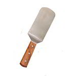 American Metalcraft LT12 12-in Turner w/ 3 x 6-in Stainless Blade & Wood Handle