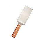 American Metalcraft LT12ST Turner w/ 3 x 7-1/2-in Stainless Straight Blade & Wood Handle