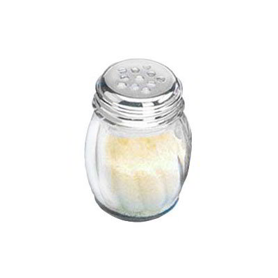 American Metalcraft LX306 Cheese Shaker, 6 oz., Swirl Lexan With Stainless Steel Top