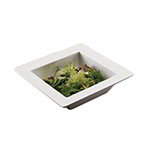 American Metalcraft MEL40 Endurance Bowl, 9-3/4 in sq x 3 in D, Melamine, Dishwasher Safe, White