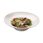 American Metalcraft MEL7 12-in Round Endurance Bowl w/ 30.43-oz Capacity, White, Melamine