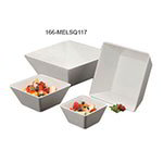 American Metalcraft MELSQ117 Endurance Bowl, 11-3/4 in Square, Melamine, White