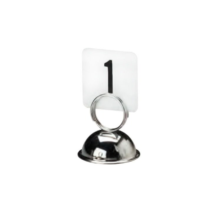 American Metalcraft MH243 Menu Clip, 2-1/2 in H, Nickel-Plated With Loop Clip