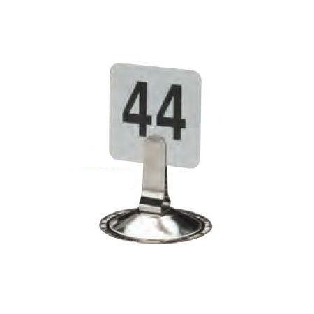 American Metalcraft MH250 Menu Clip, 2-1/2 in High, Stainless Steel With Flat Clip