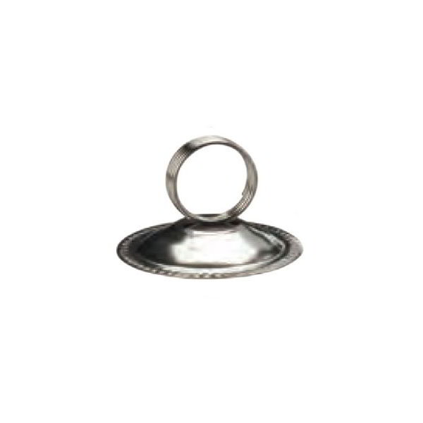 American Metalcraft MH252 Menu Clip, 1-5/8 in High, Stainless Steel With Loop Clip