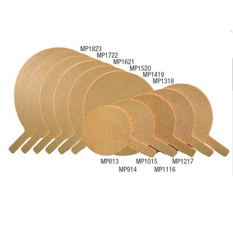 American Metalcraft MP1621 Pizza Peel, 16 in Round w/ 5 in Handle, Pressed Wood, NSF Listed